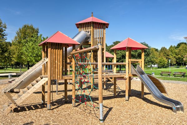 Playground Mulch Installation in Odessa