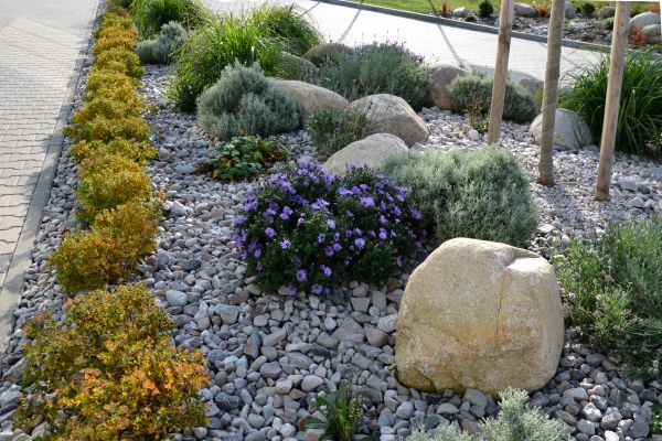 Decorative Rock Installation in Odessa